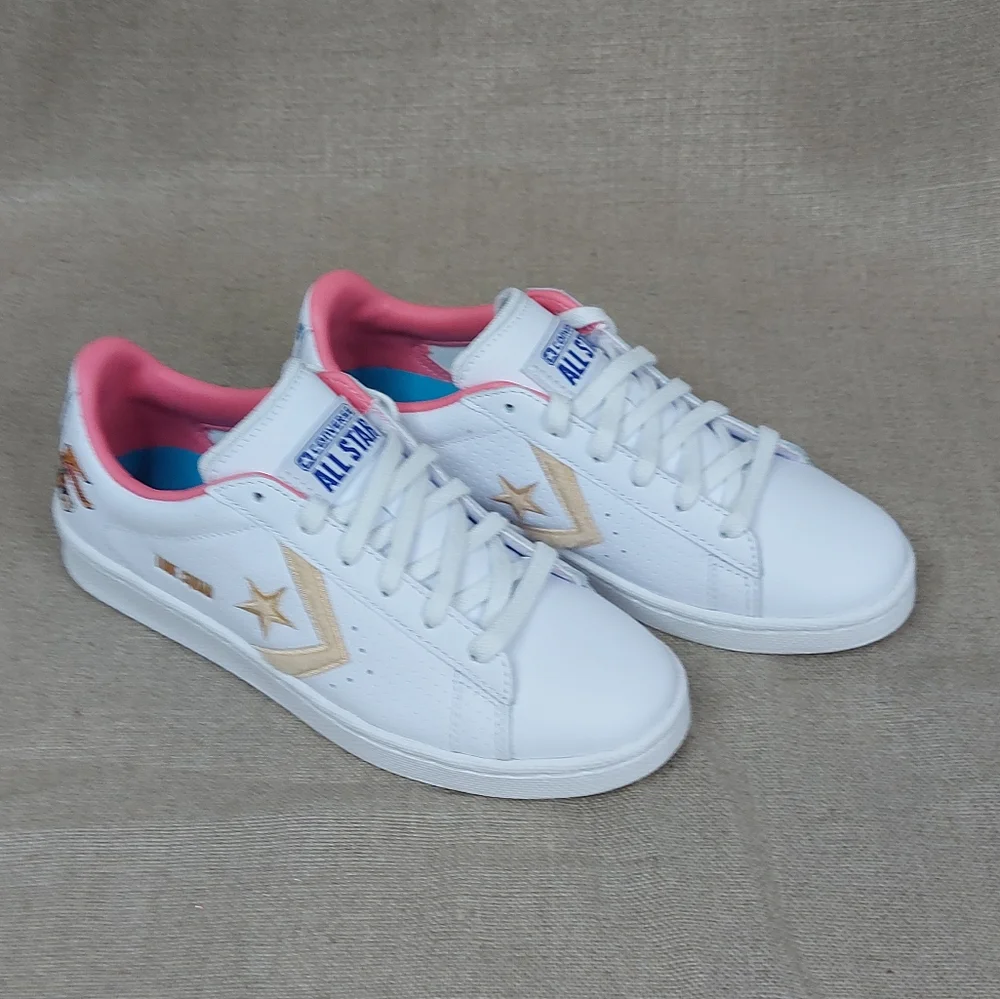 Converse space jam lola bonny shoes size woman 6.5 mens 5 unixe  white and pink - Picture 6 of 13